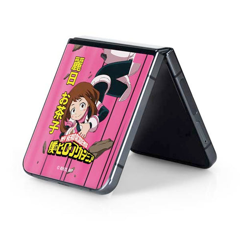 My Hero Academia Ochaco Uraraka Season 4 Galaxy Z Flip5 5G Skin